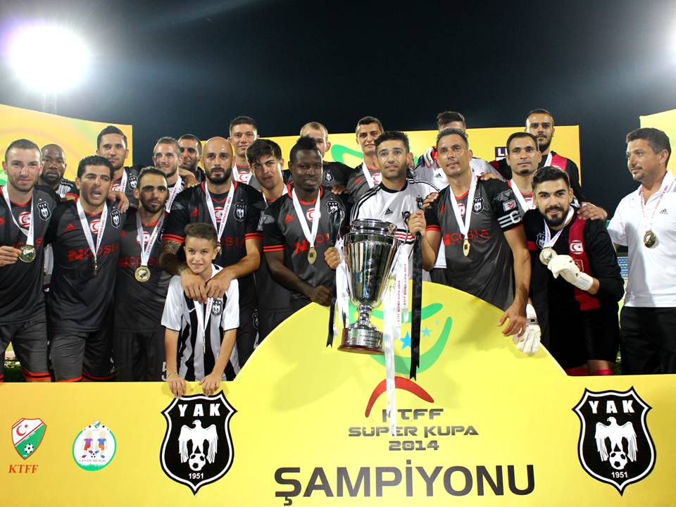 CTFA Super Cup 2014 winner Yenicami Ağdelen Kulübü